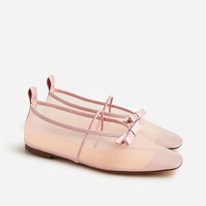 J.Crew Quinn Maryjane mesh ballet flats